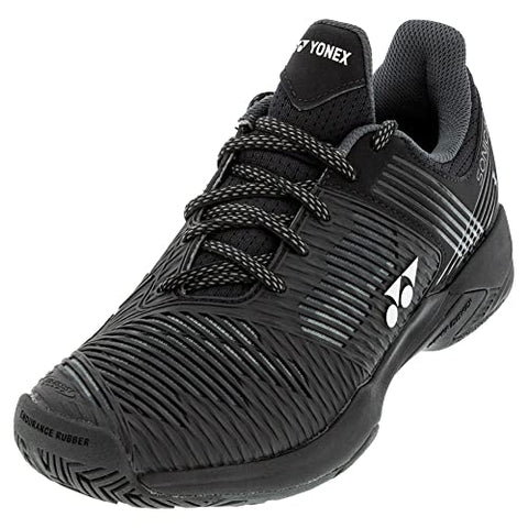 YONEX Sonicage 2 Mens Tennis Shoe - Black - Size 11.5