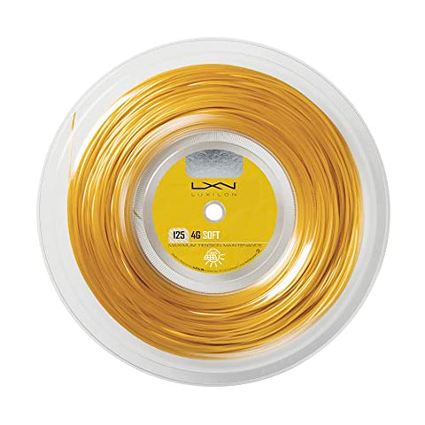 Wilson Sporting Goods LUXILON 4G Soft 125 Reel, Gold, 16L-Gauge (WRZ990143)