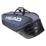 HEAD Djokovic 6R Combi Tennis Bag Grey/Black