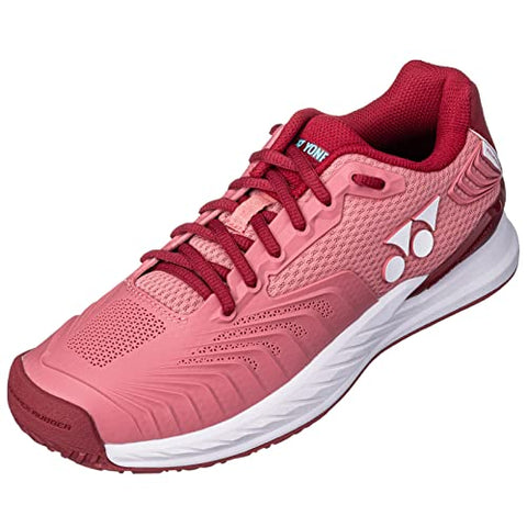 YONEX Women's Power Cushion Eclipsion 4 Tennis Shoes (Pink, us_Footwear_Size_System, Adult, Women, Numeric, Medium, Numeric_8)