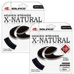 Solinco X-Natural Tennis String Black (17G)