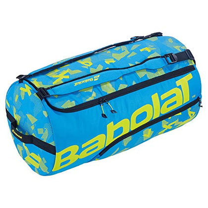 Babolat XL Tennis Duffel, Blue/Yellow Lime