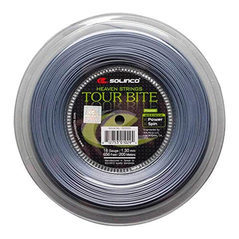 Solinco Tour Bite (16g-1.30mm) Tennis String Reel