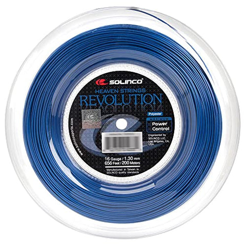 Solinco Revolution Tennis String Reel-Blue-18