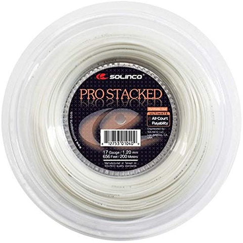 Solinco Pro-Stacked Tennis String Reel-White-17