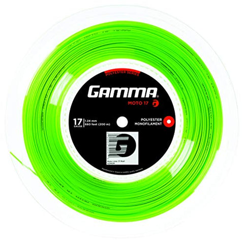 GAMMA unisex adult 17 Gauge AMP Moto, Lime (Reel), Gauge US